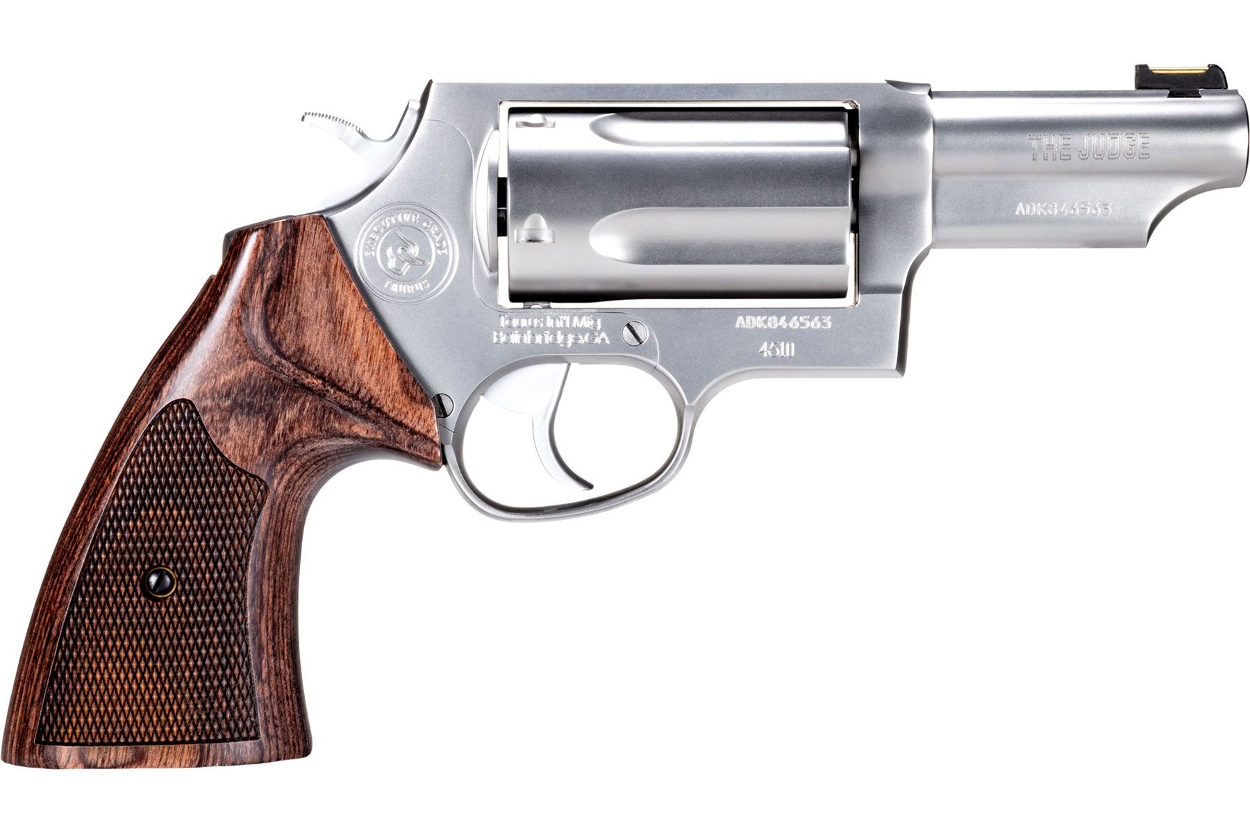 Taurus Judge Executive Grade 45 COLT / 410 GA Hand-polished Satin 3 in.